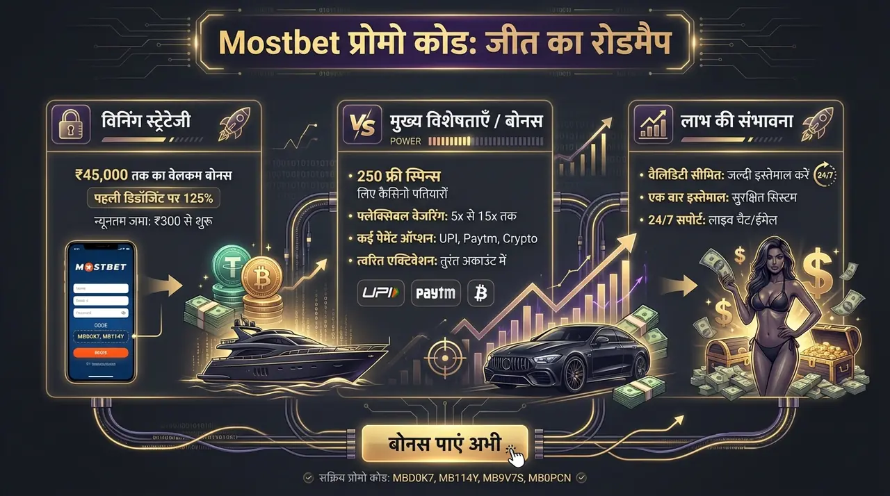 Mostbet साइन अप पर बोनस
